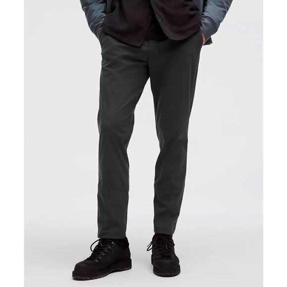 NWT $128 Lululemon ABC Classic-Fit 5Pkt Pants Trouser Warpstreme Obsidian 34X32 - Picture 2 of 13